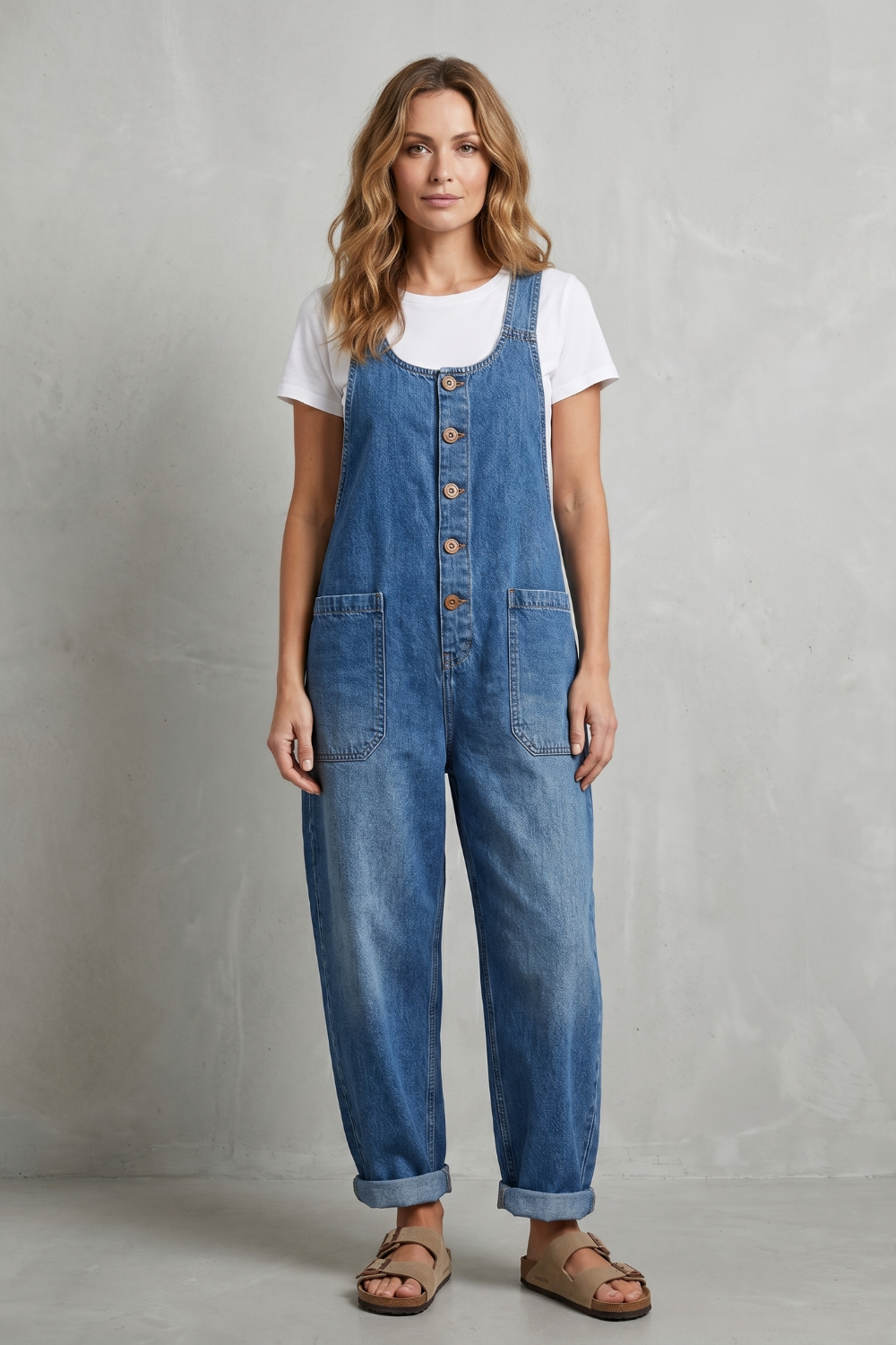 Denovia – Vintage denim charm – Overalls-10914652553559-OLVIA ROSE LONDON
