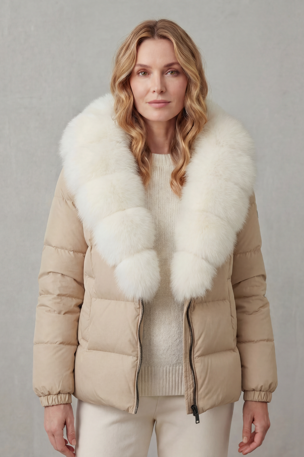 Devon – Everyday comfort – Warm Women’s Puffer Jacket-10469897142615-OLVIA ROSE LONDON