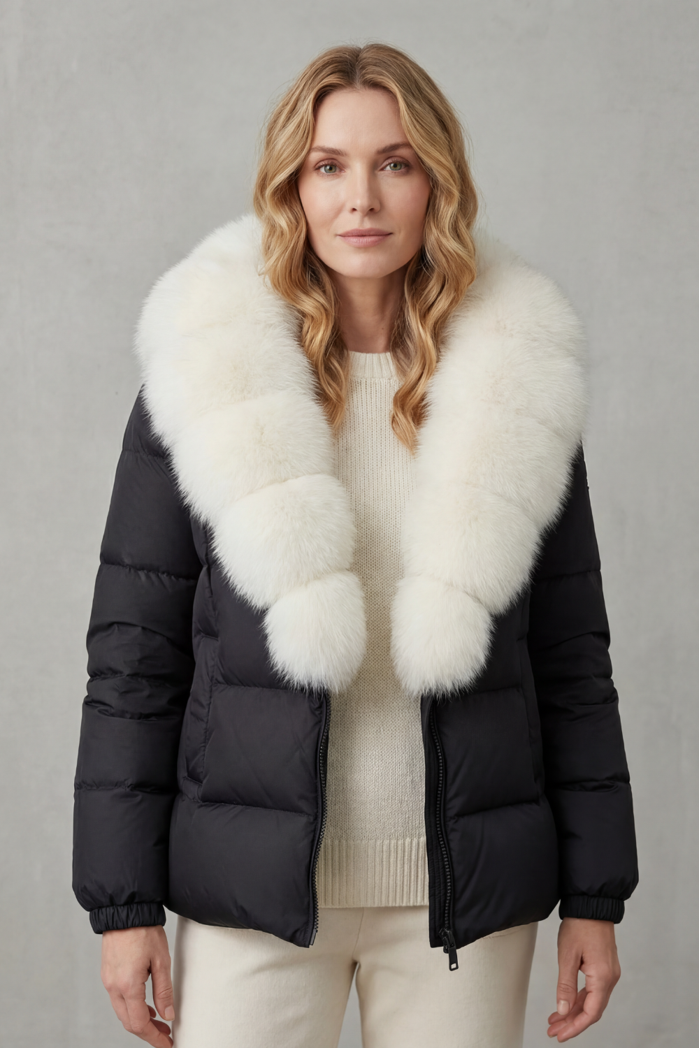 Devon – Everyday comfort – Warm Women’s Puffer Jacket-10469897142615-OLVIA ROSE LONDON