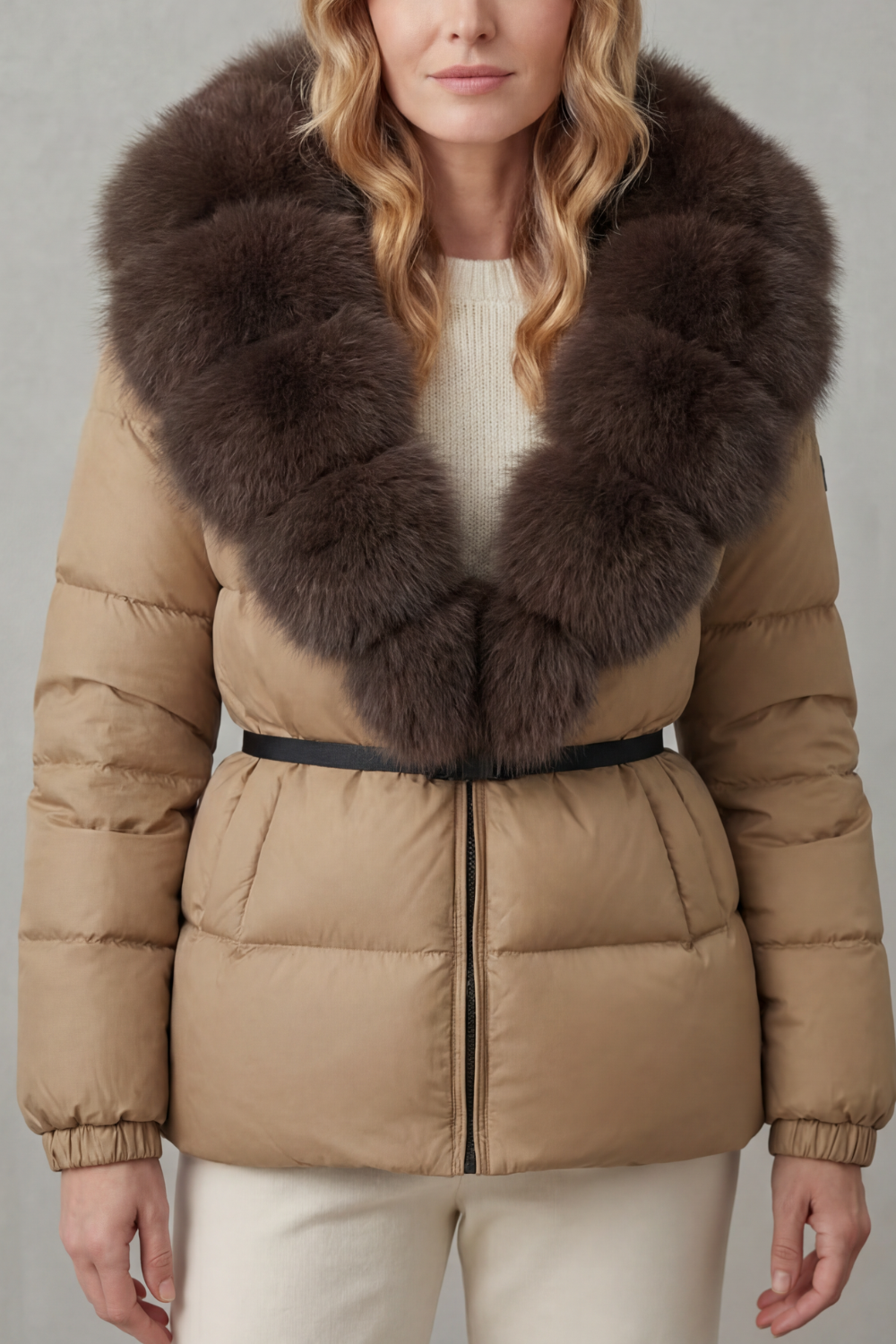 Devon – Everyday comfort – Warm Women’s Puffer Jacket-10469897142615-OLVIA ROSE LONDON