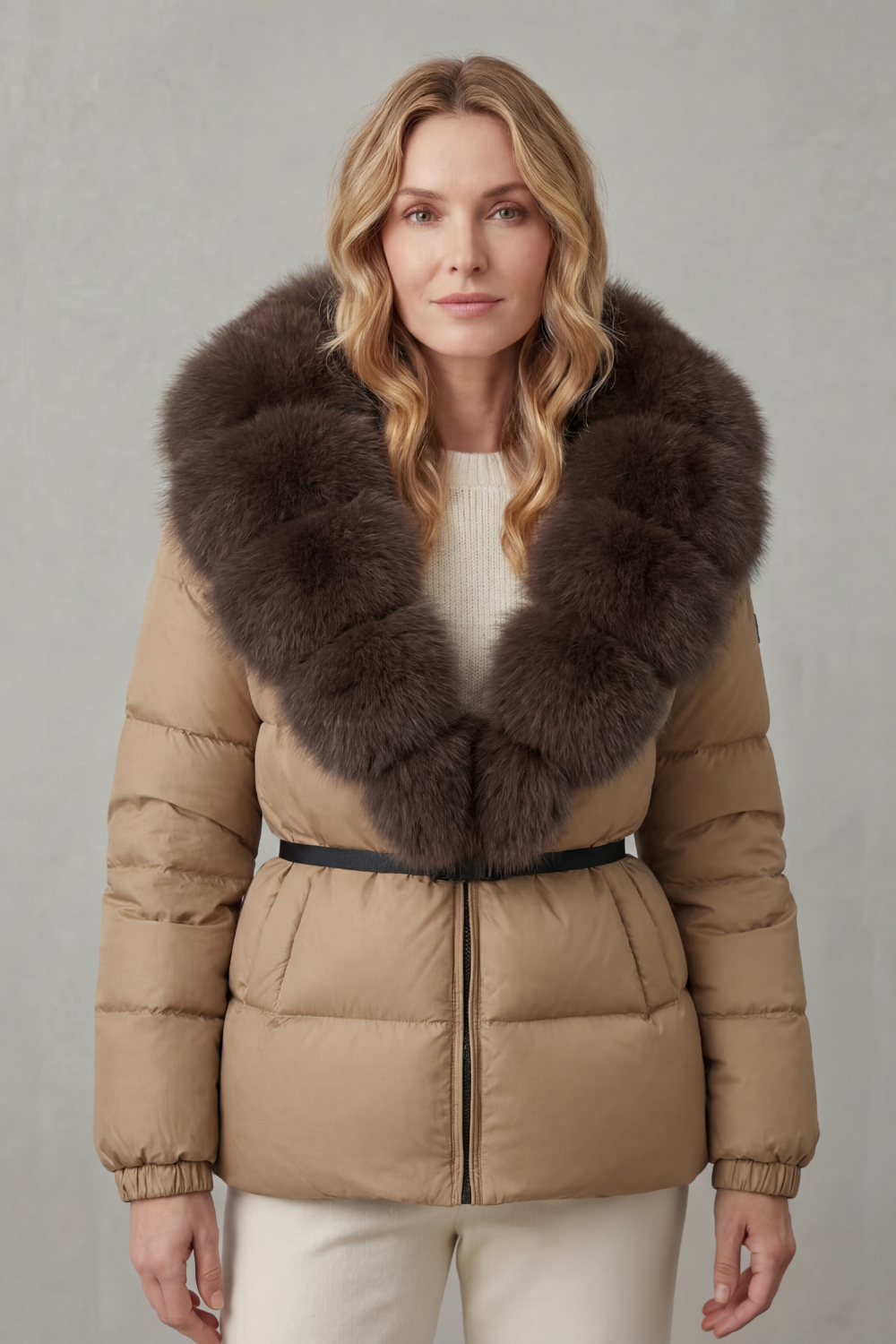 Devon – Everyday comfort – Warm Women’s Puffer Jacket-10469897142615-OLVIA ROSE LONDON