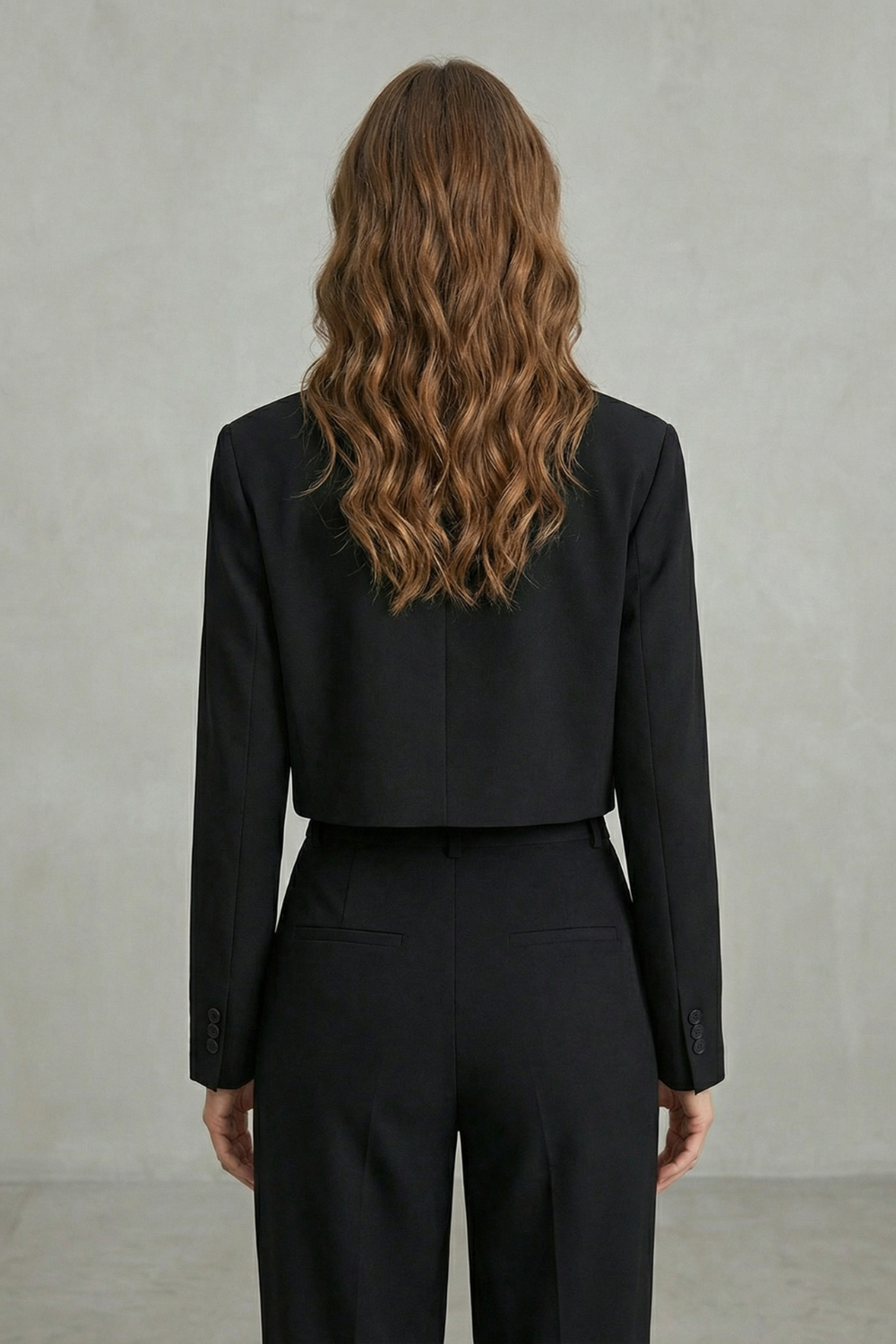 Domina – Chic cropped silhouette – Blazer-10427607613783-OLVIA ROSE LONDON