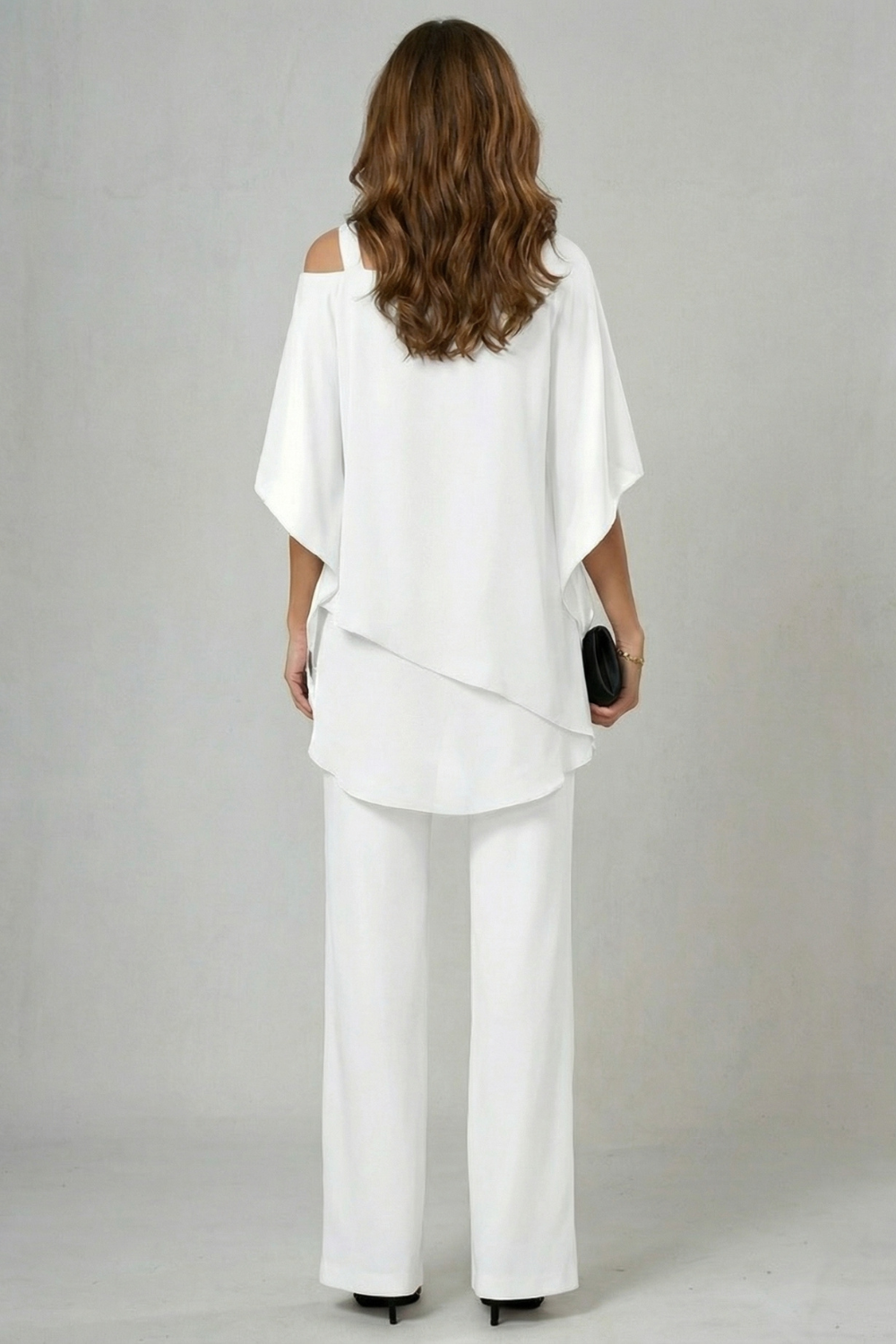 Élaria – Asymmetric chiffon flow – Top and trouser set-10642241978711-OLVIA ROSE LONDON