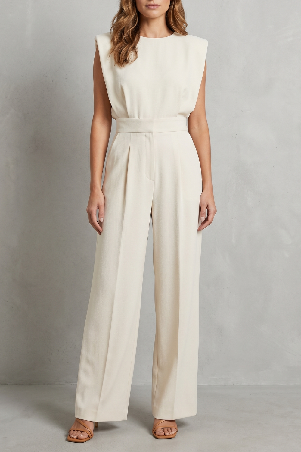 Elivra – Minimalist tailored elegance – Wide-leg jumpsuit-10911808684375-OLVIA ROSE LONDON