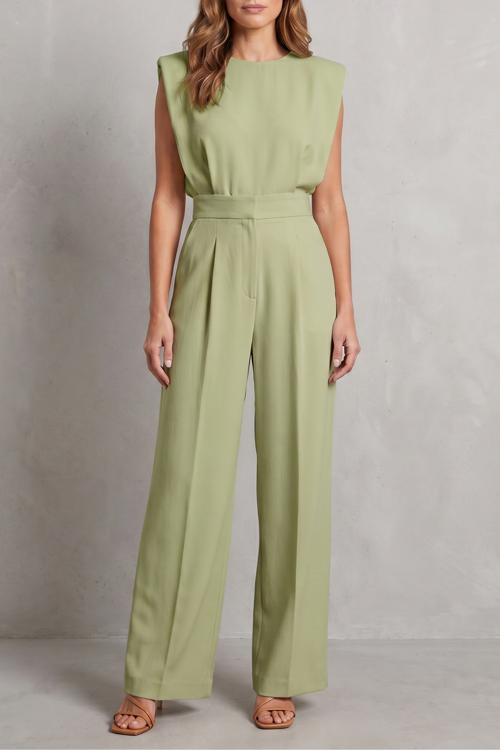 Elivra – Minimalist tailored elegance – Wide-leg jumpsuit-10911808684375-OLVIA ROSE LONDON