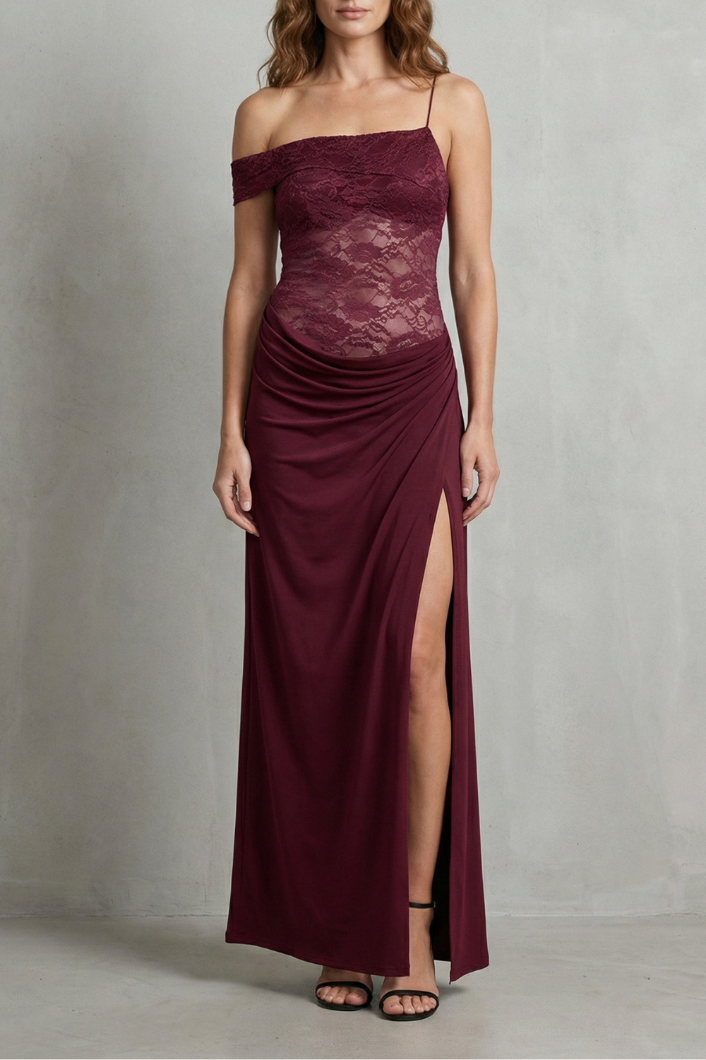 Emily – Timeless romance – Women’s Elegant Lace Maxi Dress-10598813729111-OLVIA ROSE LONDON