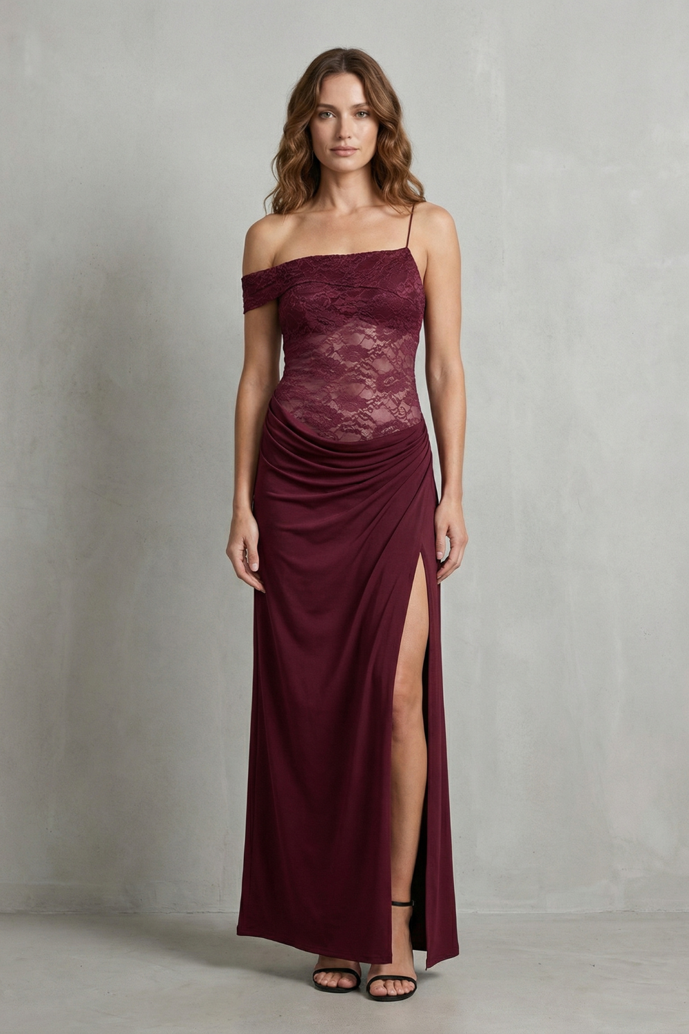 Emily – Timeless romance – Women’s Elegant Lace Maxi Dress-10598813729111-OLVIA ROSE LONDON
