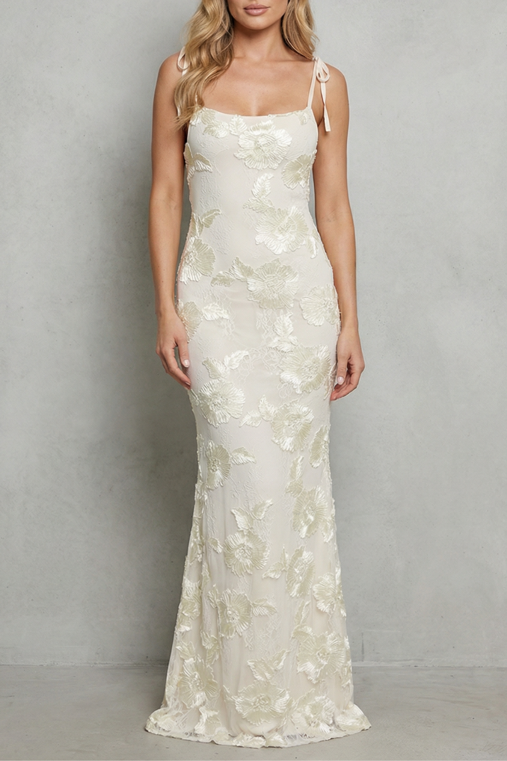 Fiona – Radiant bloom – Women’s Floral Bodycon Maxi Dress-10599021904215-OLVIA ROSE LONDON