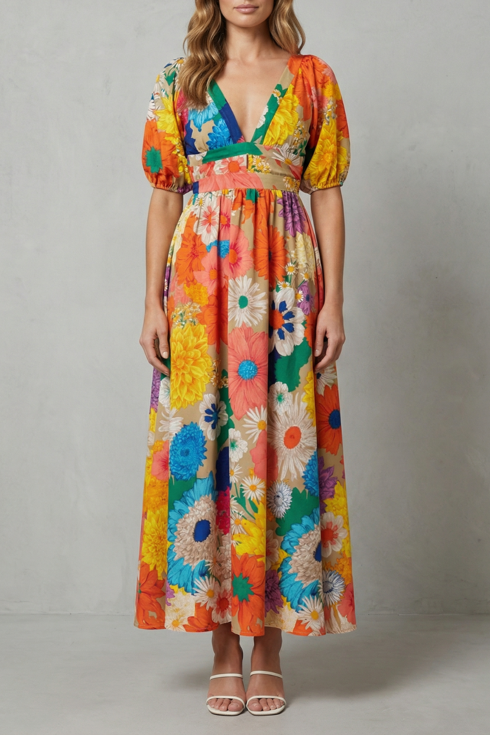 Floracelle – Vibrant floral charm – Maxi dress-10747058094423-OLVIA ROSE LONDON