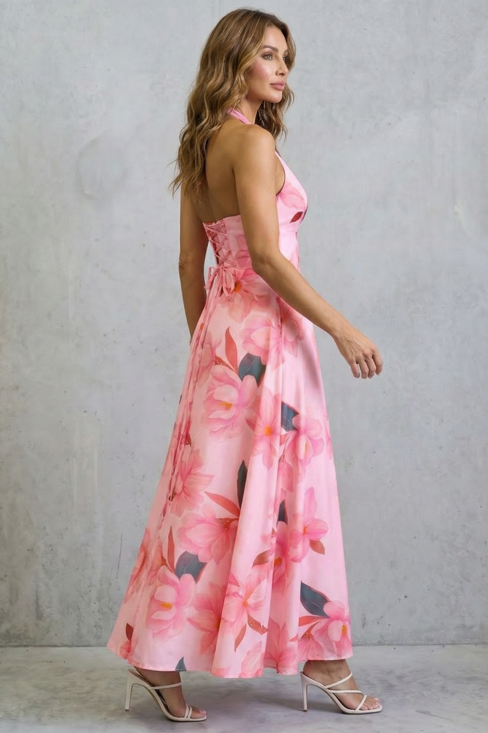 Florévia – Backless floral elegance – Maxi dress-10747027325271-OLVIA ROSE LONDON