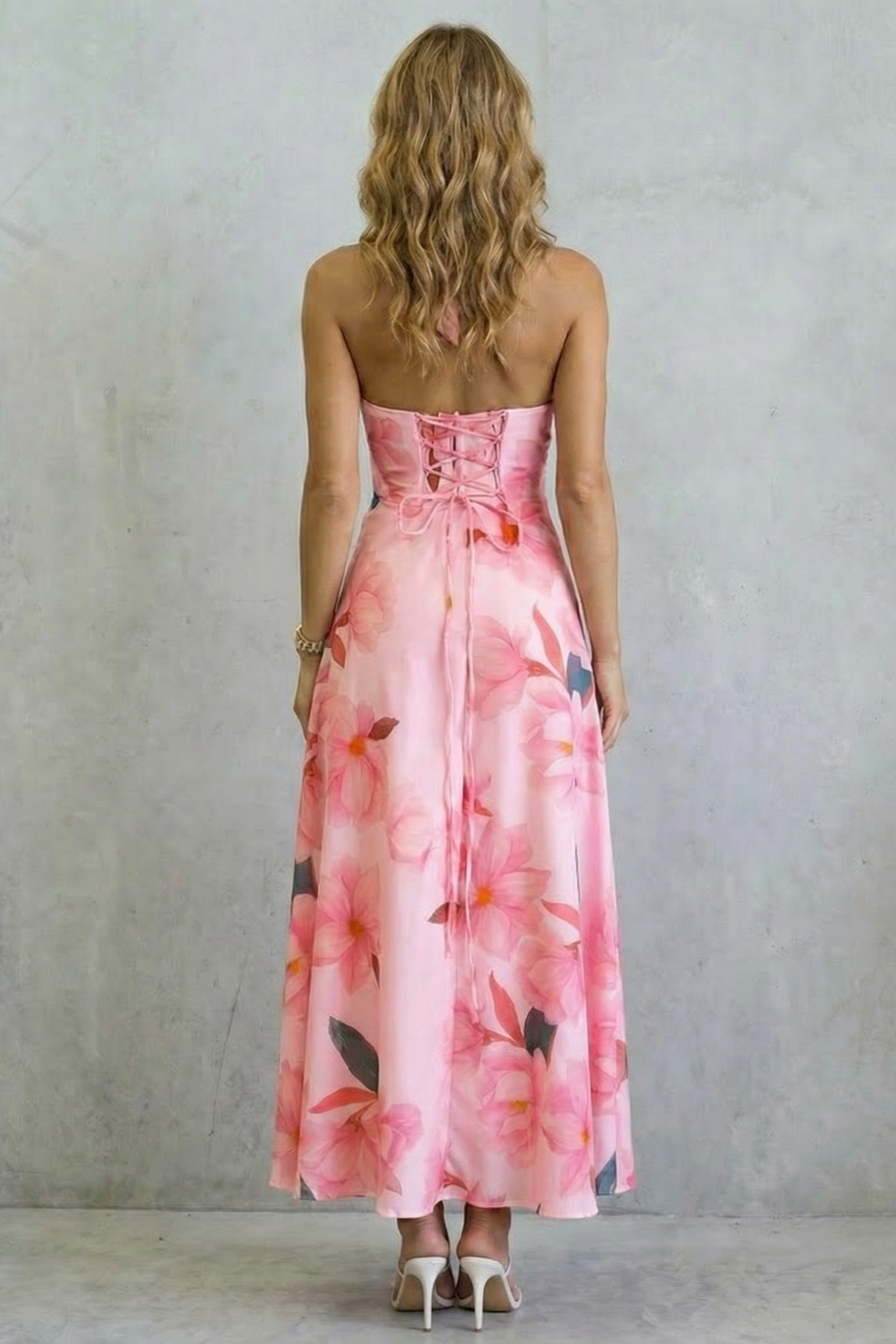 Florévia – Backless floral elegance – Maxi dress-10747027325271-OLVIA ROSE LONDON