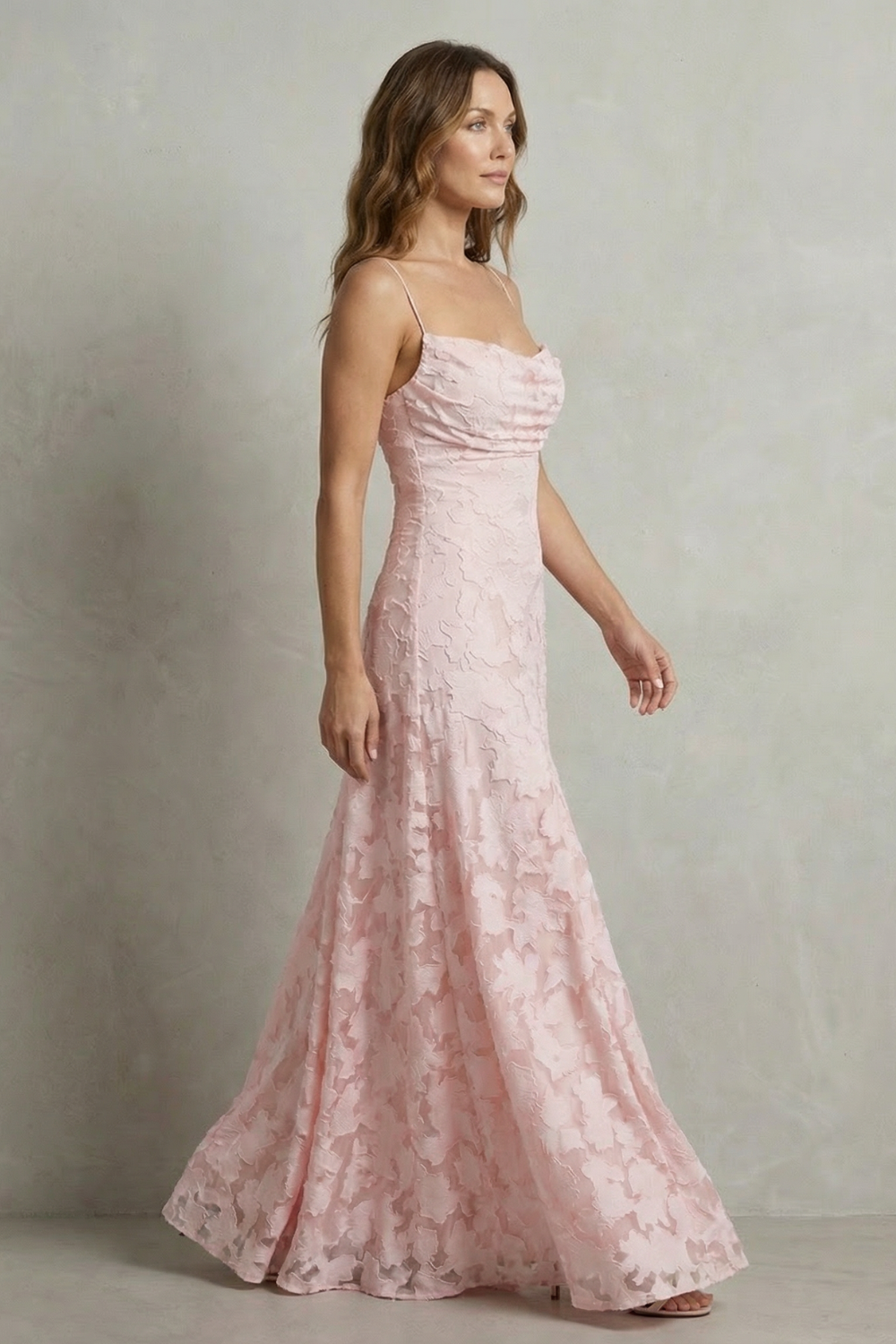 Florielle – Romantic floral silhouette – Sleeveless maxi dress-10598697107799-OLVIA ROSE LONDON