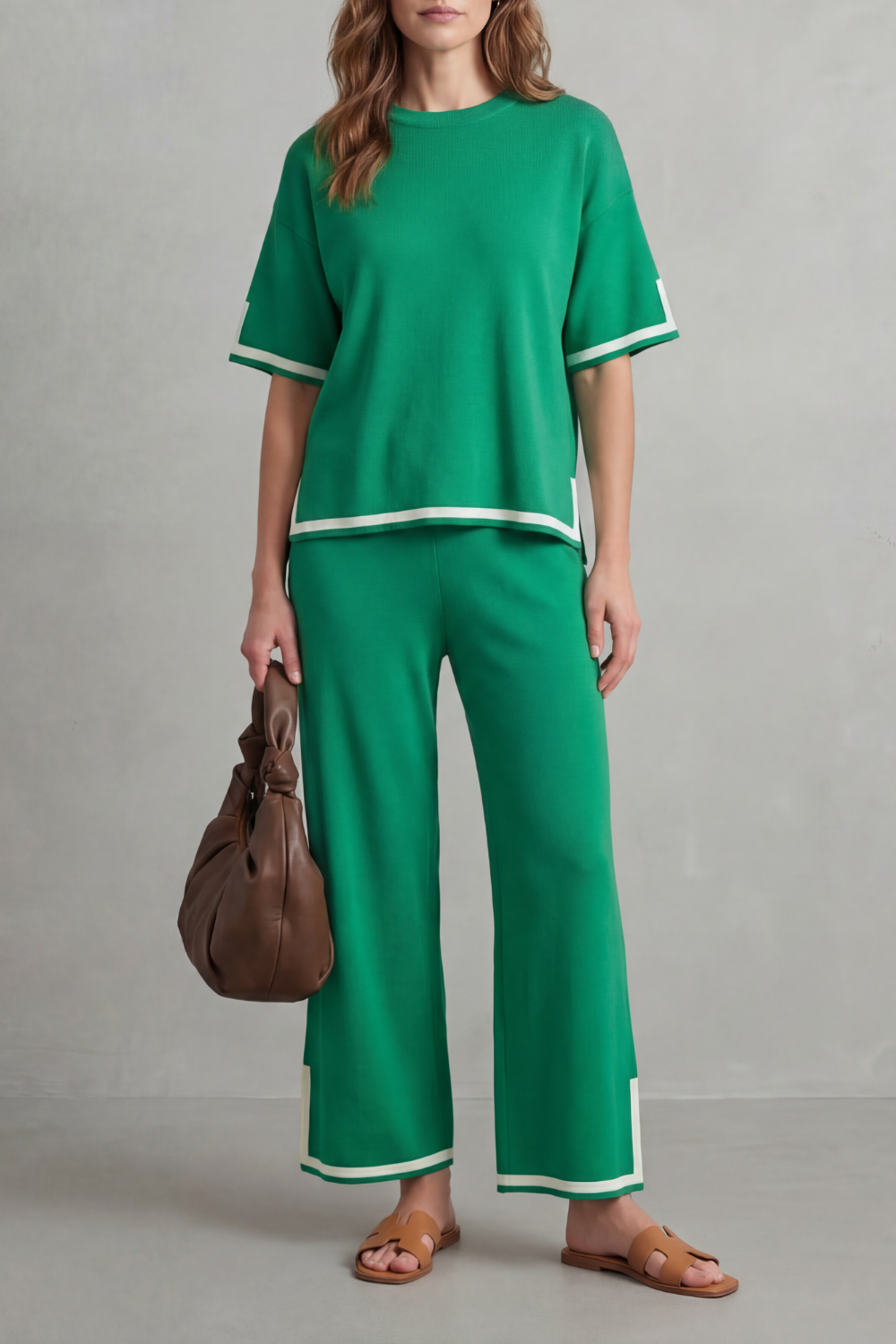 Jeah – Chic Contrast Trim – Lounge Set-10490774651223-OLVIA ROSE LONDON