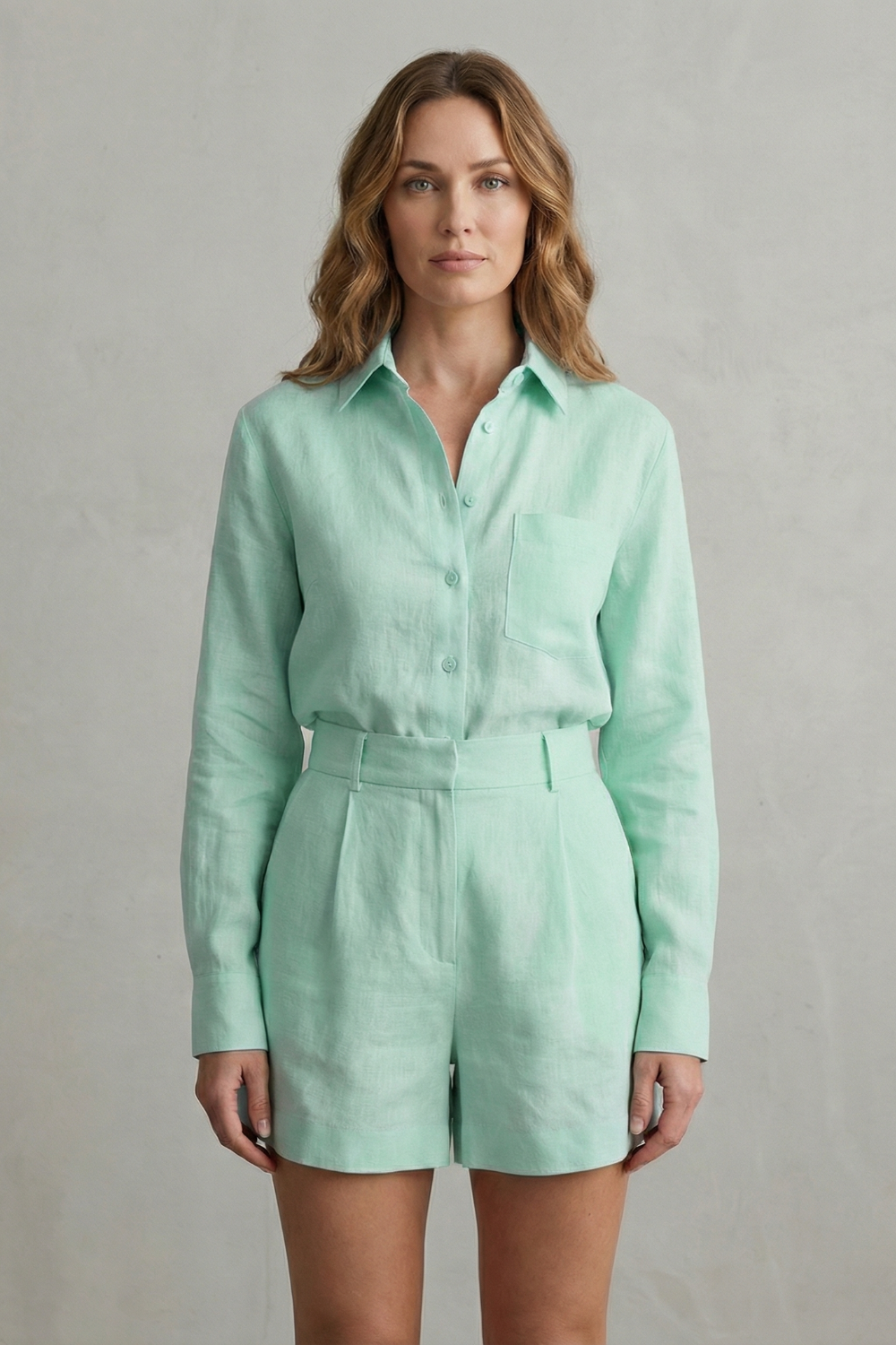 Liorenne – Relaxed linen elegance – Two piece set-10644333166935-OLVIA ROSE LONDON