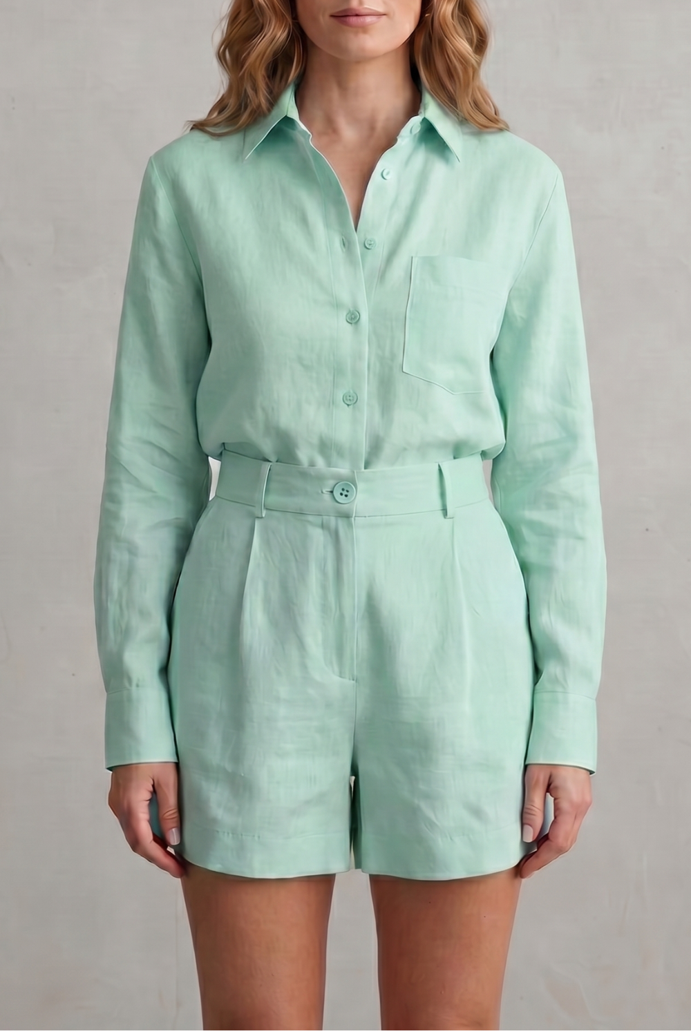 Liorenne – Relaxed linen elegance – Two piece set-10644333166935-OLVIA ROSE LONDON