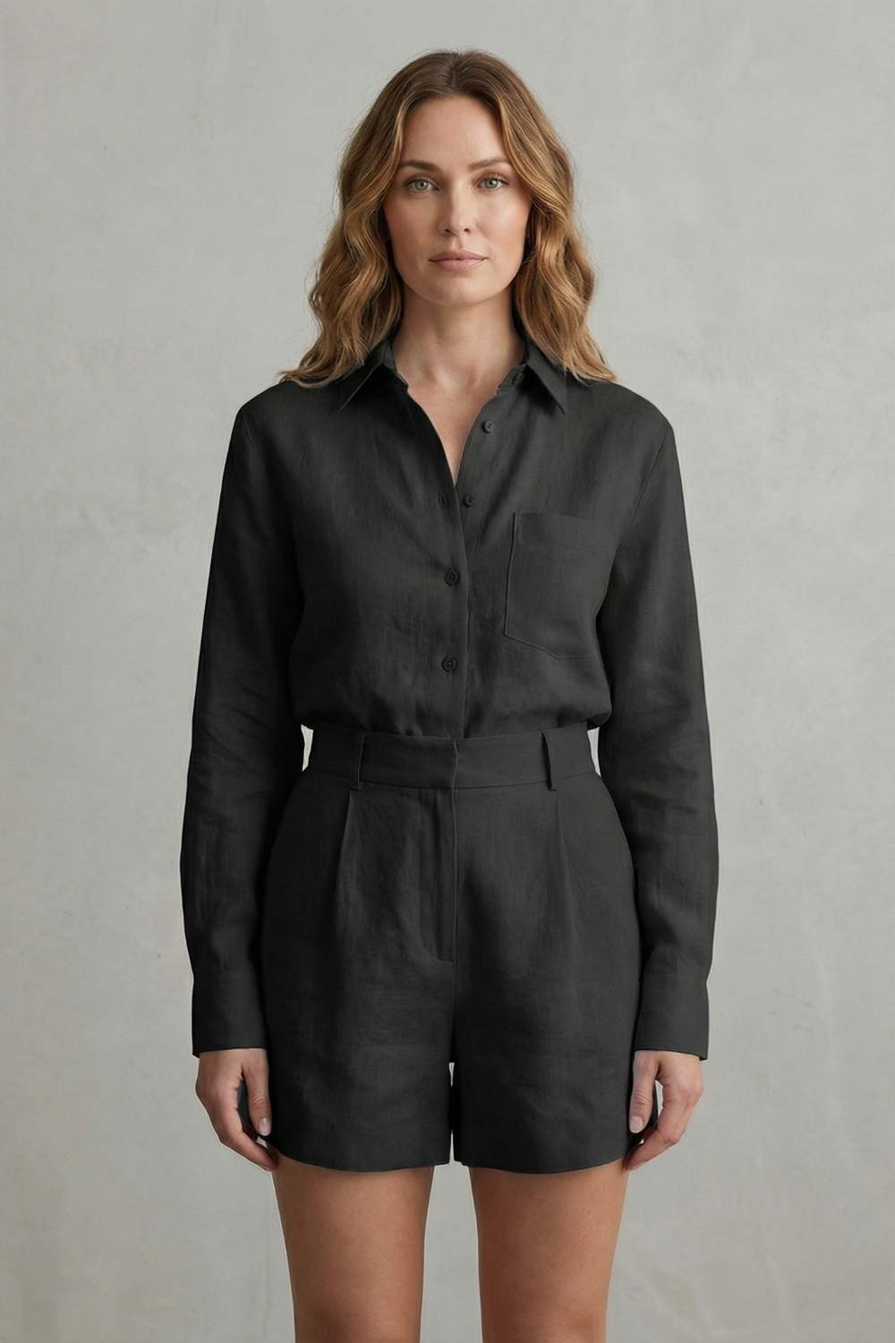 Liorenne – Relaxed linen elegance – Two piece set-10644333166935-OLVIA ROSE LONDON