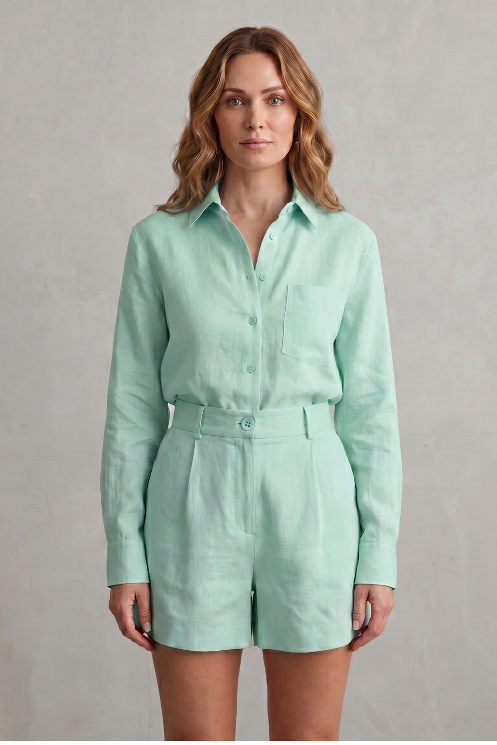 Liorenne – Relaxed linen elegance – Two piece set-10644333166935-OLVIA ROSE LONDON