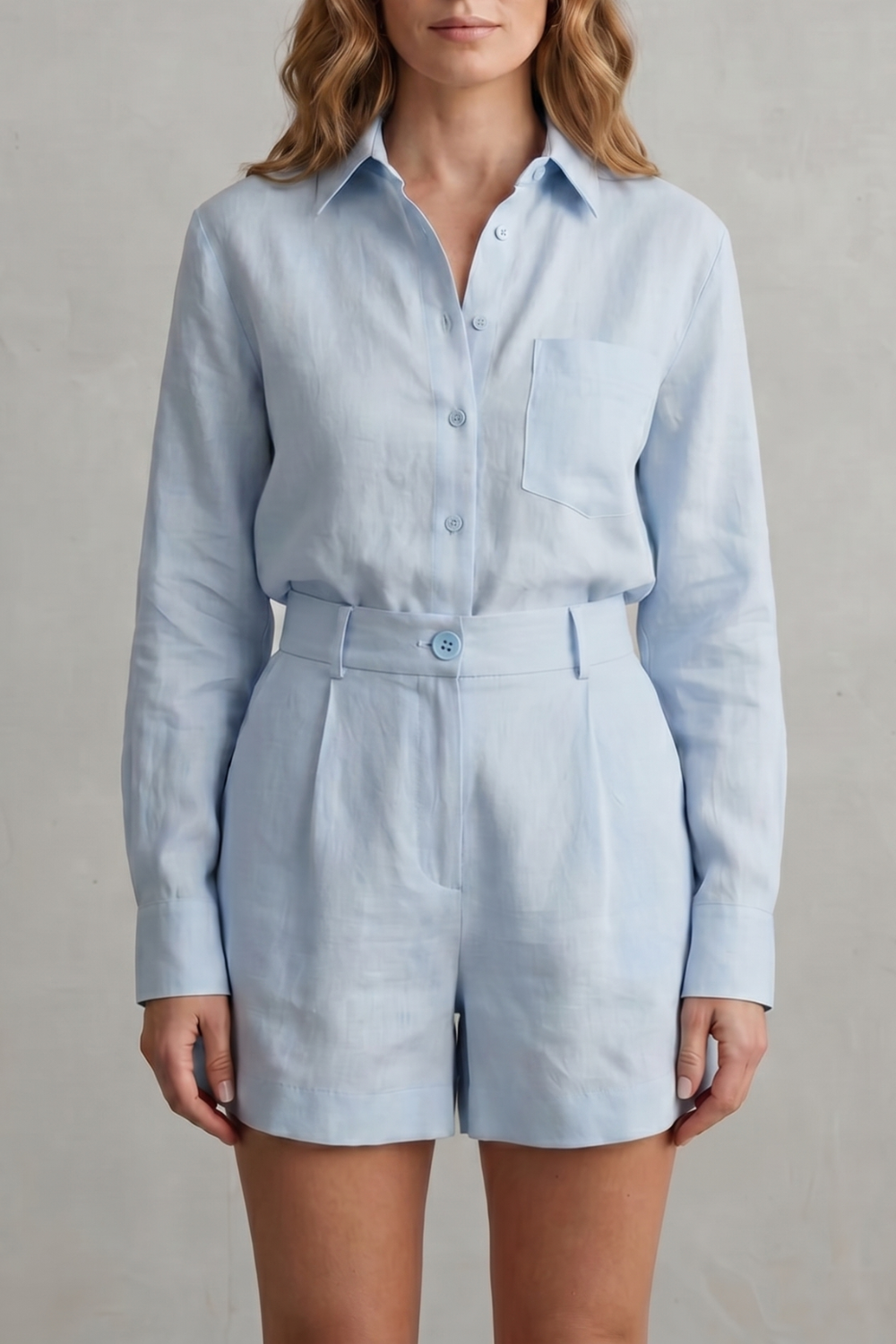 Liorenne – Relaxed linen elegance – Two piece set-10644333166935-OLVIA ROSE LONDON