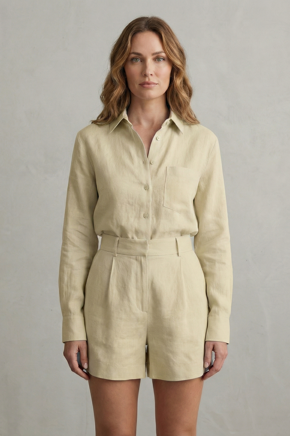 Liorenne – Relaxed linen elegance – Two piece set-10644333166935-OLVIA ROSE LONDON