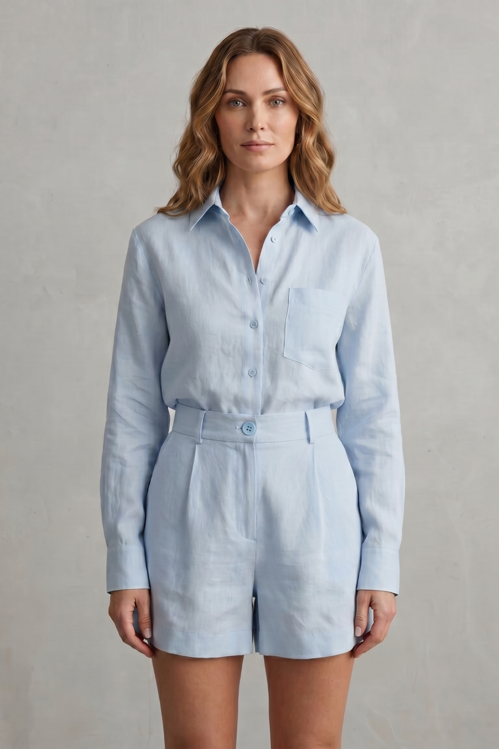 Liorenne – Relaxed linen elegance – Two piece set-10644333166935-OLVIA ROSE LONDON