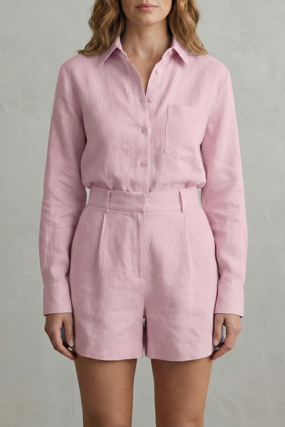 Liorenne – Relaxed linen elegance – Two piece set-10644333166935-OLVIA ROSE LONDON