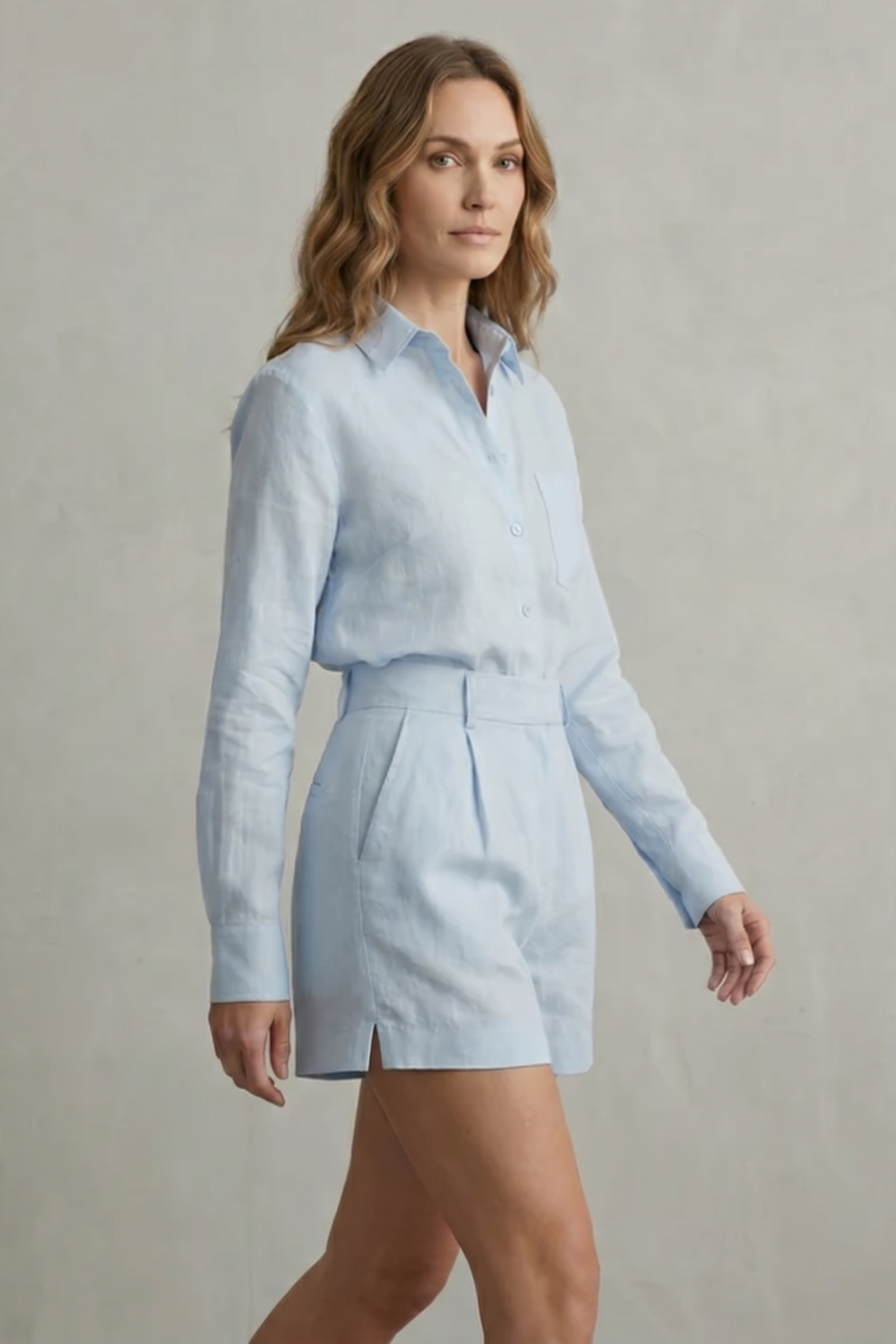 Liorenne – Relaxed linen elegance – Two piece set-10644333166935-OLVIA ROSE LONDON