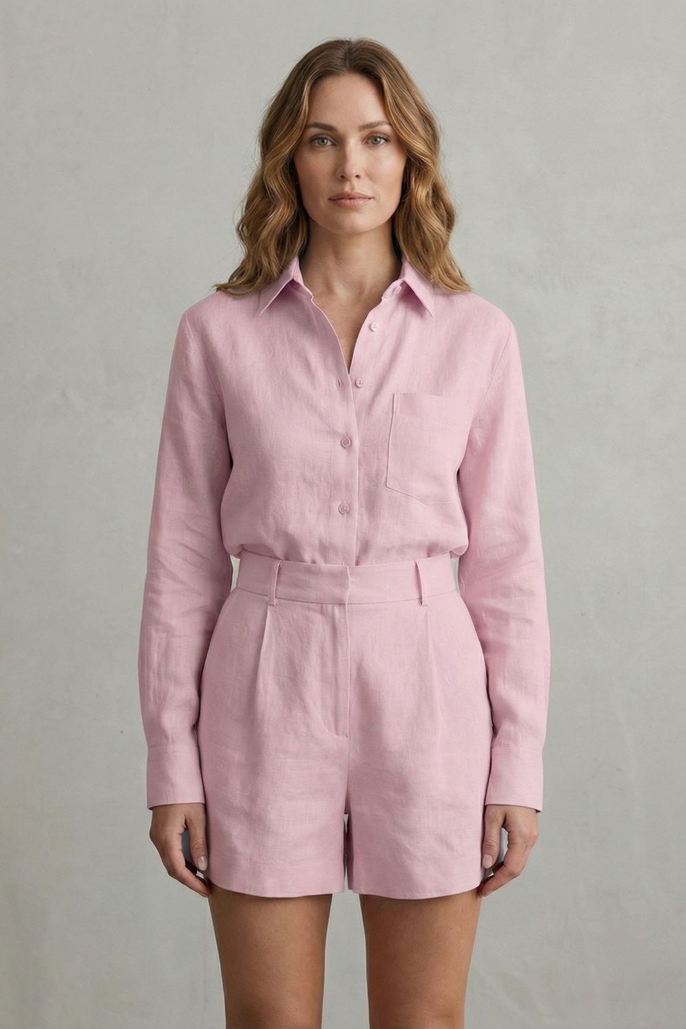 Liorenne – Relaxed linen elegance – Two piece set-10644333166935-OLVIA ROSE LONDON