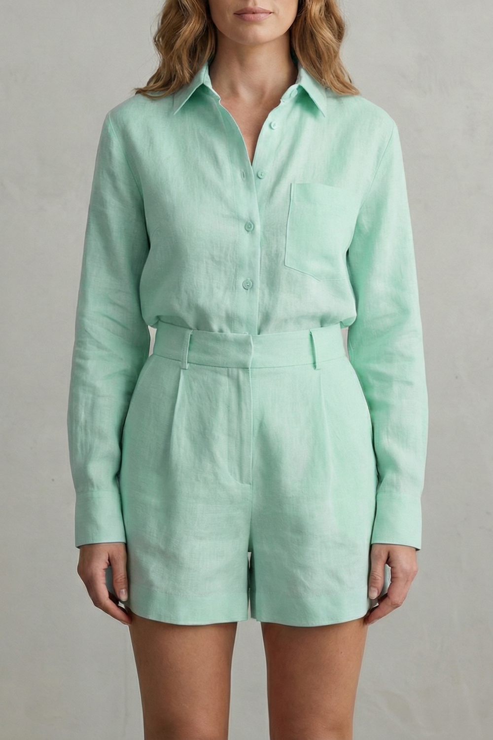 Liorenne – Relaxed linen elegance – Two piece set-10644333166935-OLVIA ROSE LONDON