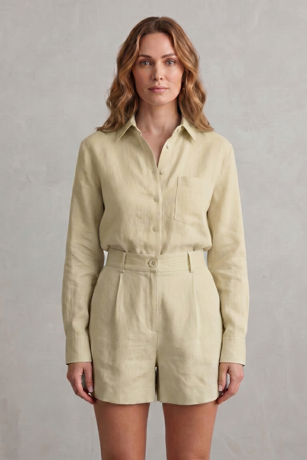 Liorenne – Relaxed linen elegance – Two piece set-10644333166935-OLVIA ROSE LONDON