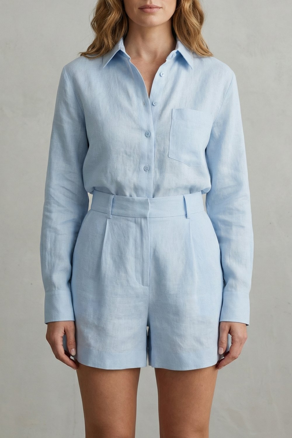 Liorenne – Relaxed linen elegance – Two piece set-10644333166935-OLVIA ROSE LONDON