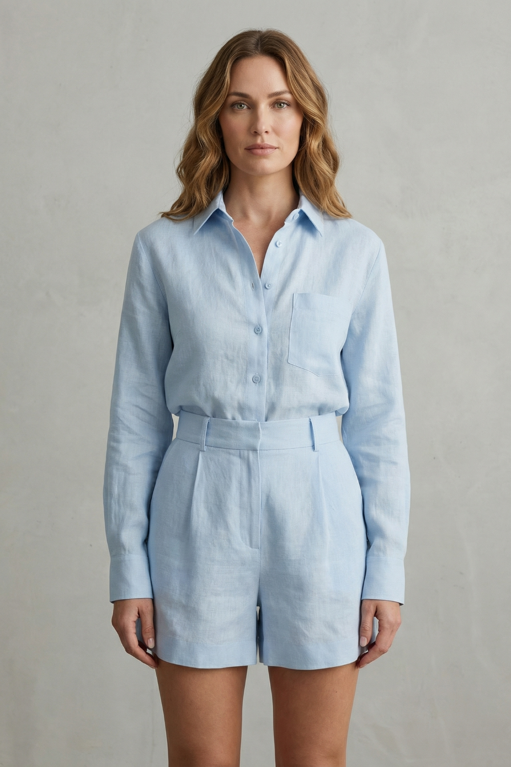 Liorenne – Relaxed linen elegance – Two piece set-10644333166935-OLVIA ROSE LONDON