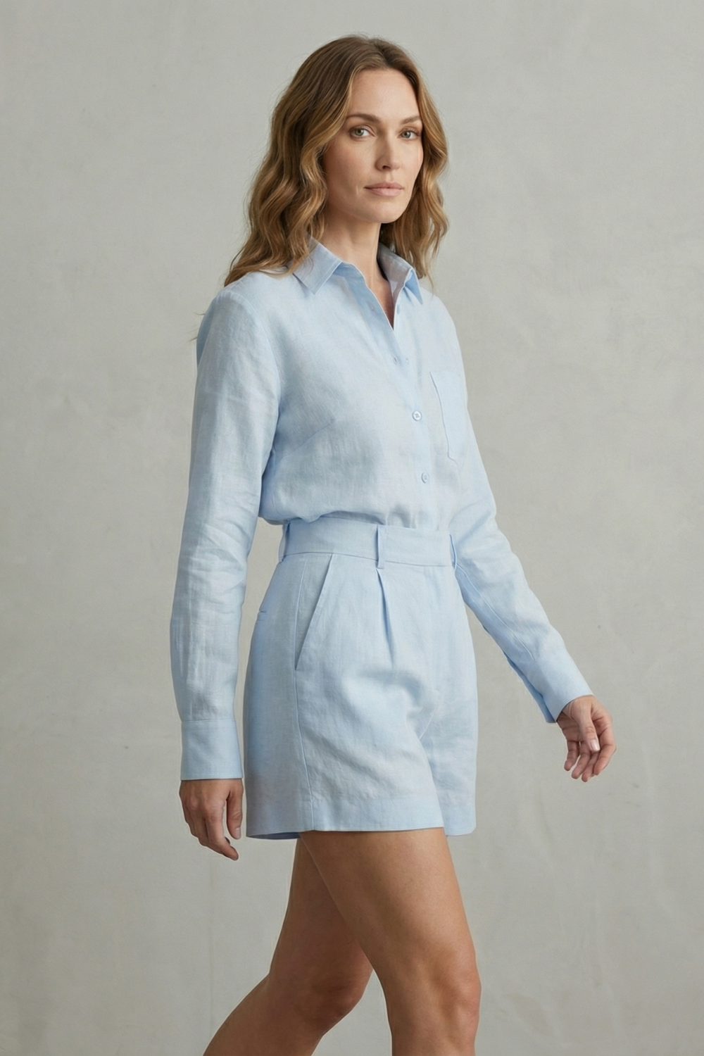 Liorenne – Relaxed linen elegance – Two piece set-10644333166935-OLVIA ROSE LONDON