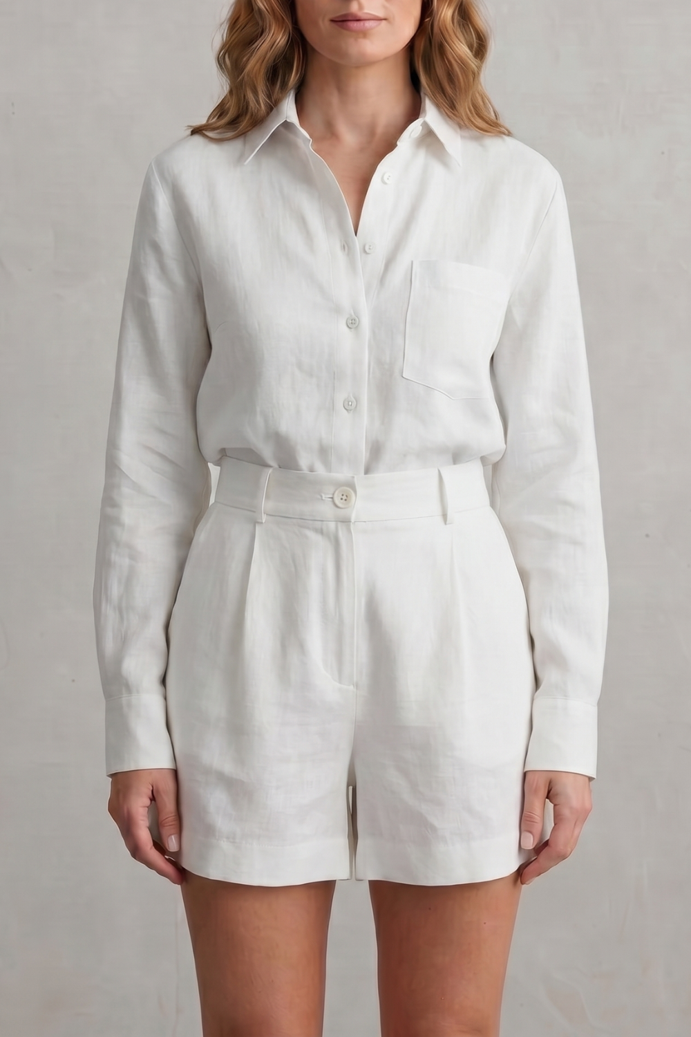 Liorenne – Relaxed linen elegance – Two piece set-10644333166935-OLVIA ROSE LONDON