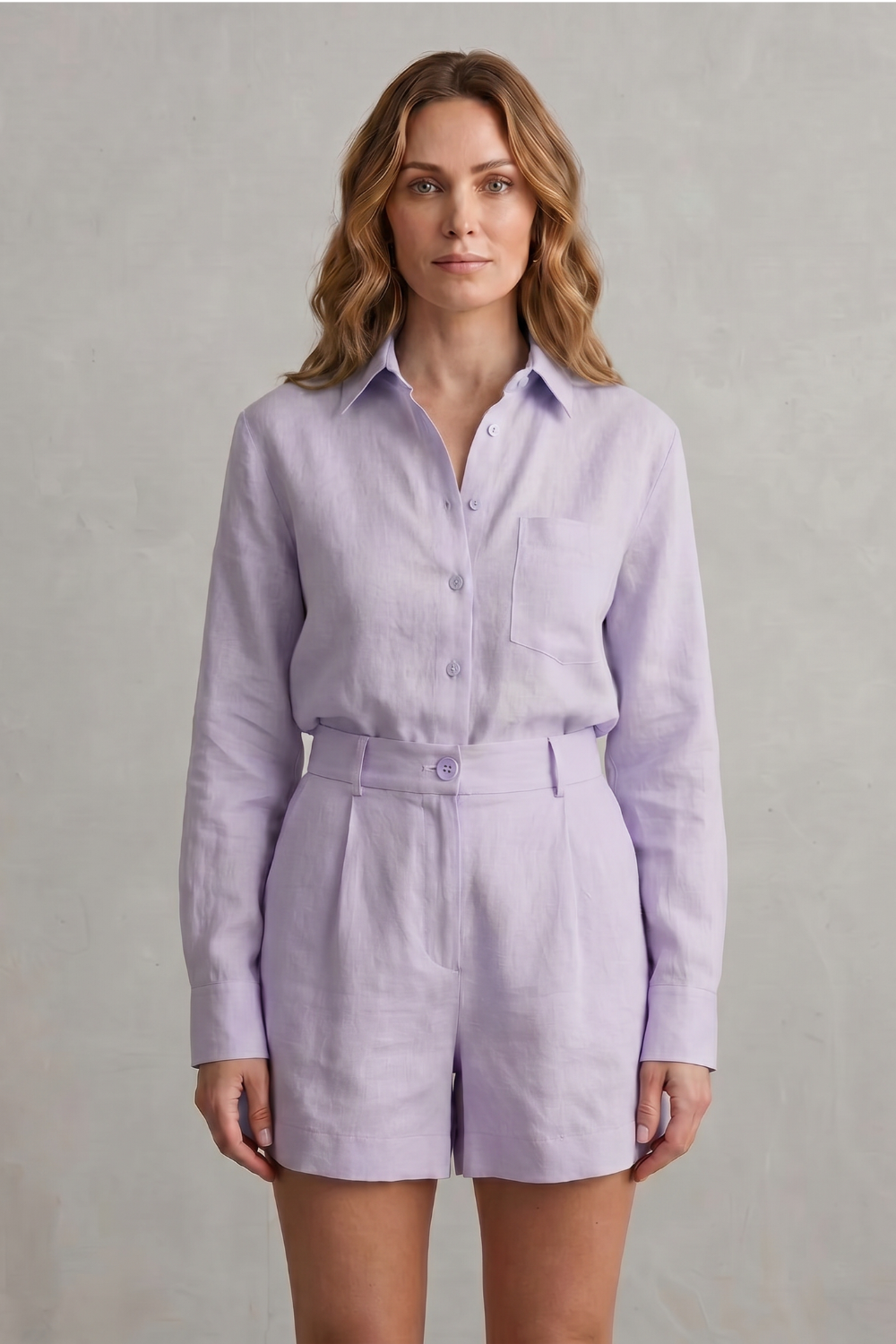 Liorenne – Relaxed linen elegance – Two piece set-10644333166935-OLVIA ROSE LONDON