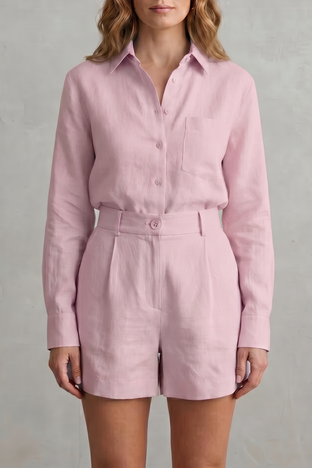 Liorenne – Relaxed linen elegance – Two piece set-10644333166935-OLVIA ROSE LONDON