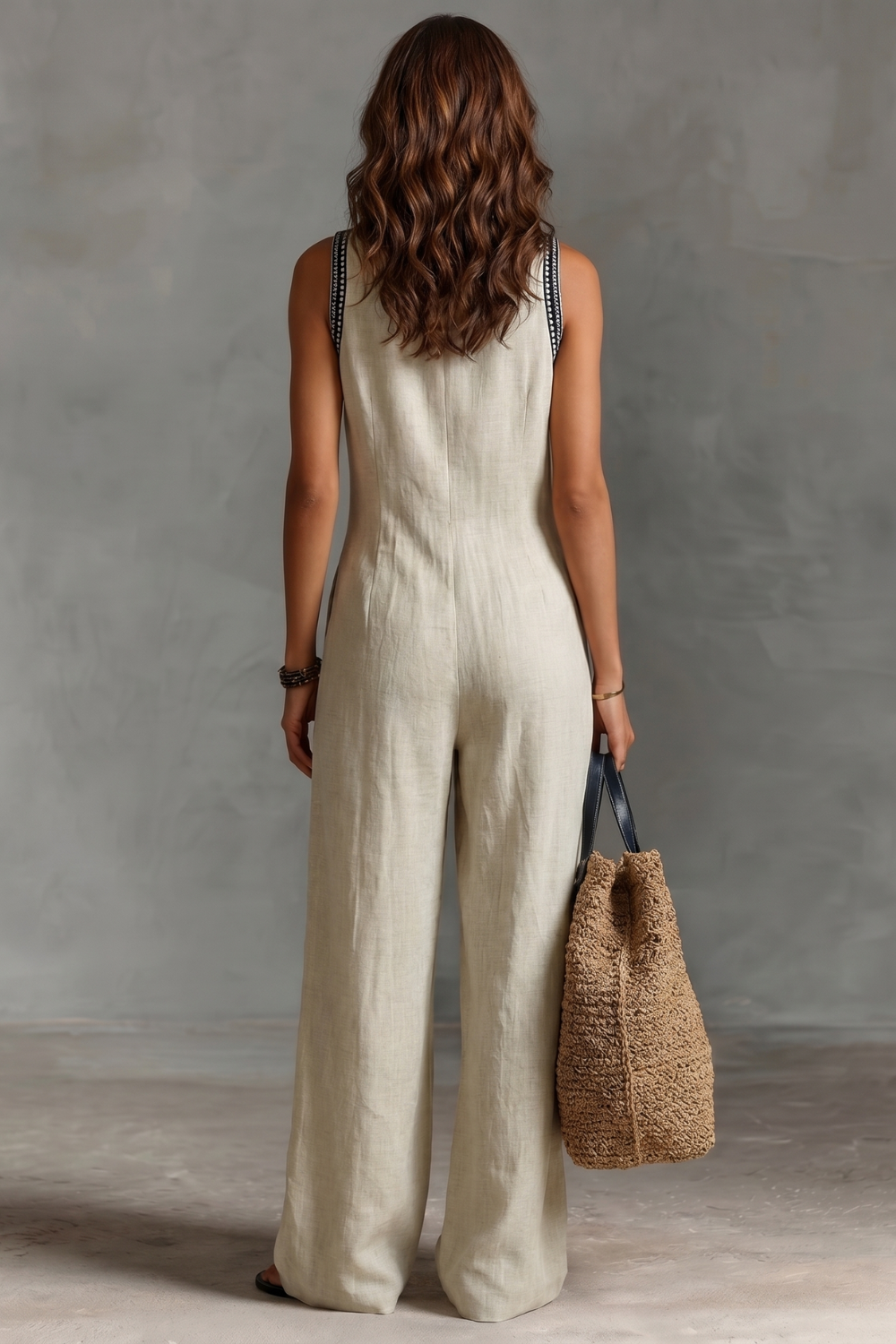 Lorienna – Embroidered bohemian elegance – Jumpsuit-10914650947927-OLVIA ROSE LONDON