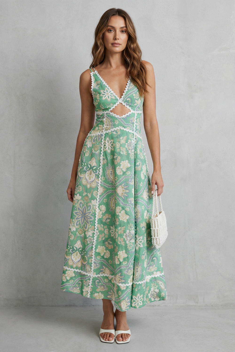 Luminara – Artistic cutout elegance – Maxi dress-10747027095895-OLVIA ROSE LONDON