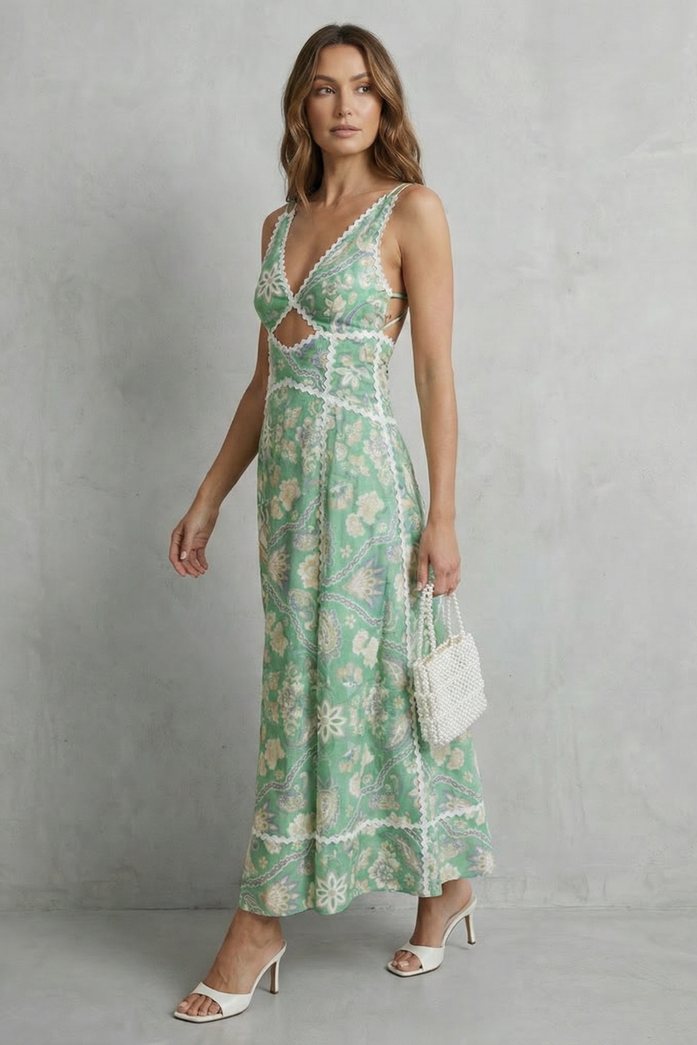 Luminara – Artistic cutout elegance – Maxi dress-10747027095895-OLVIA ROSE LONDON