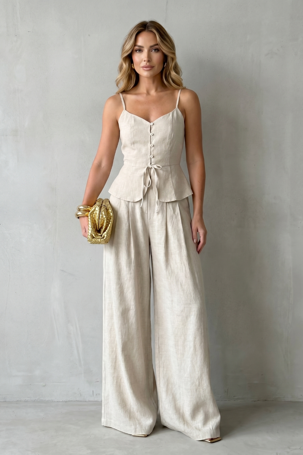 Lunara – Effortless resort elegance – Trouser set-10908607381847-OLVIA ROSE LONDON