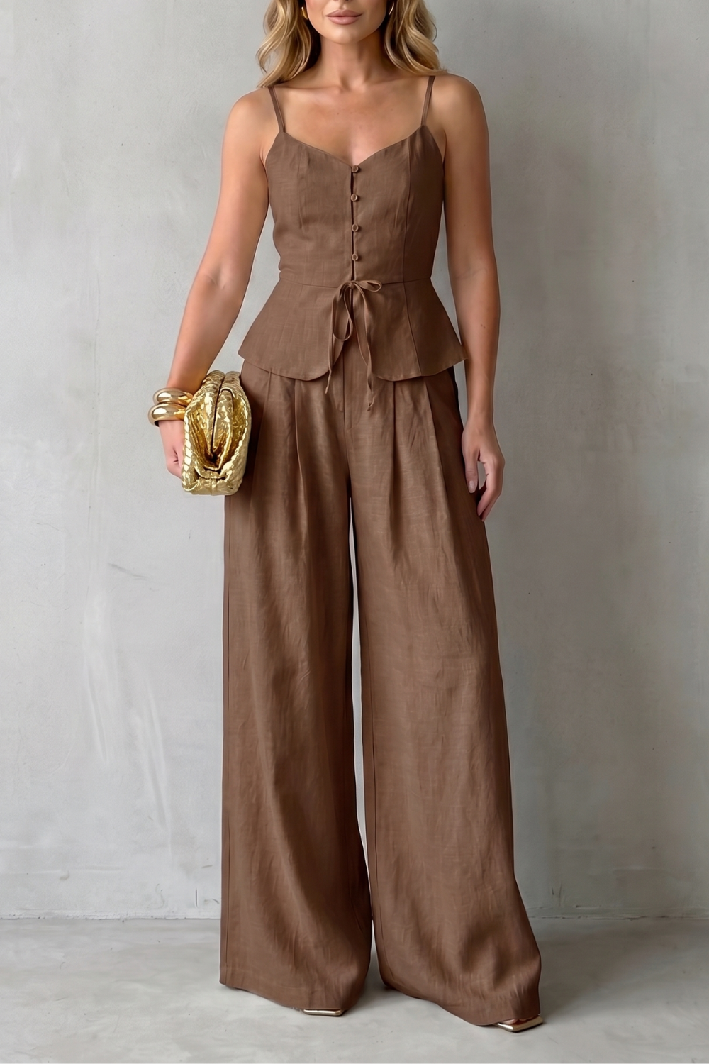 Lunara – Effortless resort elegance – Trouser set-10908607381847-OLVIA ROSE LONDON