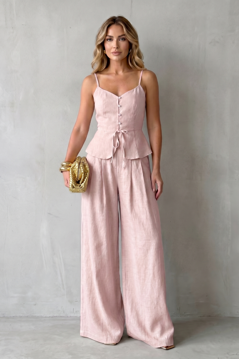 Lunara – Effortless resort elegance – Trouser set-10908607381847-OLVIA ROSE LONDON