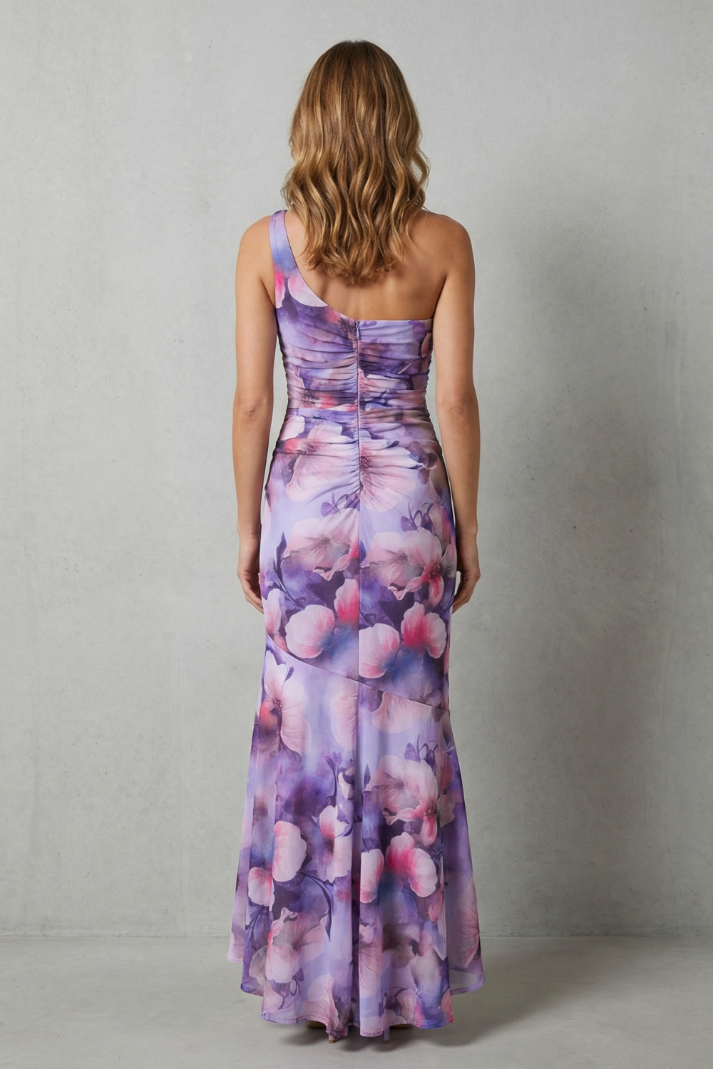 Marissa – Floral elegance – Women’s One-Shoulder Maxi Dress-10598830539095-OLVIA ROSE LONDON