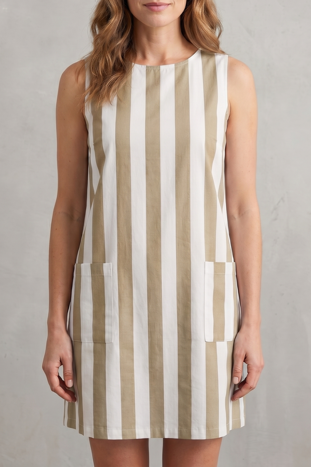 Marivelle – Monochrome striped charm – Mini dress-10914565652823-OLVIA ROSE LONDON