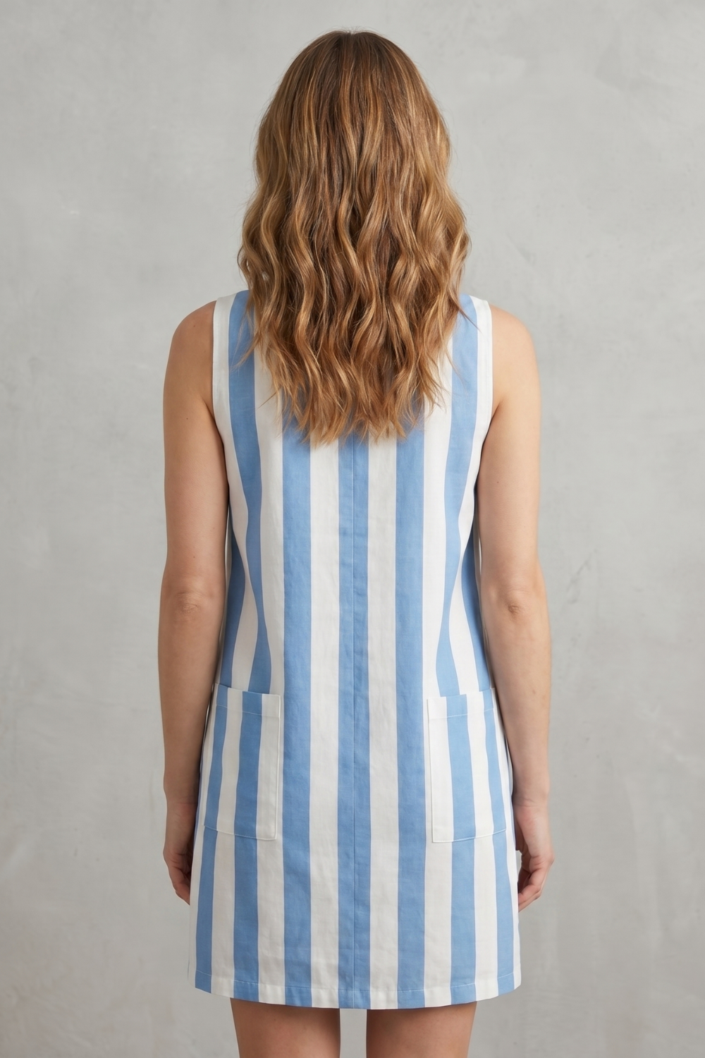 Marivelle – Monochrome striped charm – Mini dress-10914565652823-OLVIA ROSE LONDON