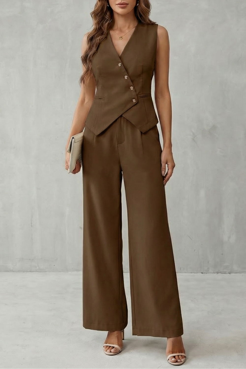 Miralune – Tailored minimal elegance – Vest set-10747278885207-OLVIA ROSE LONDON