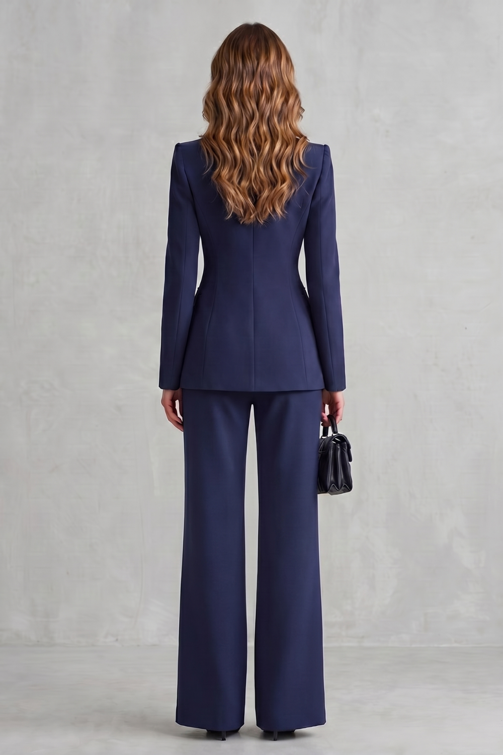 Montclairé – Sculpted tailoring – Trouser suit set-10908512321879-OLVIA ROSE LONDON