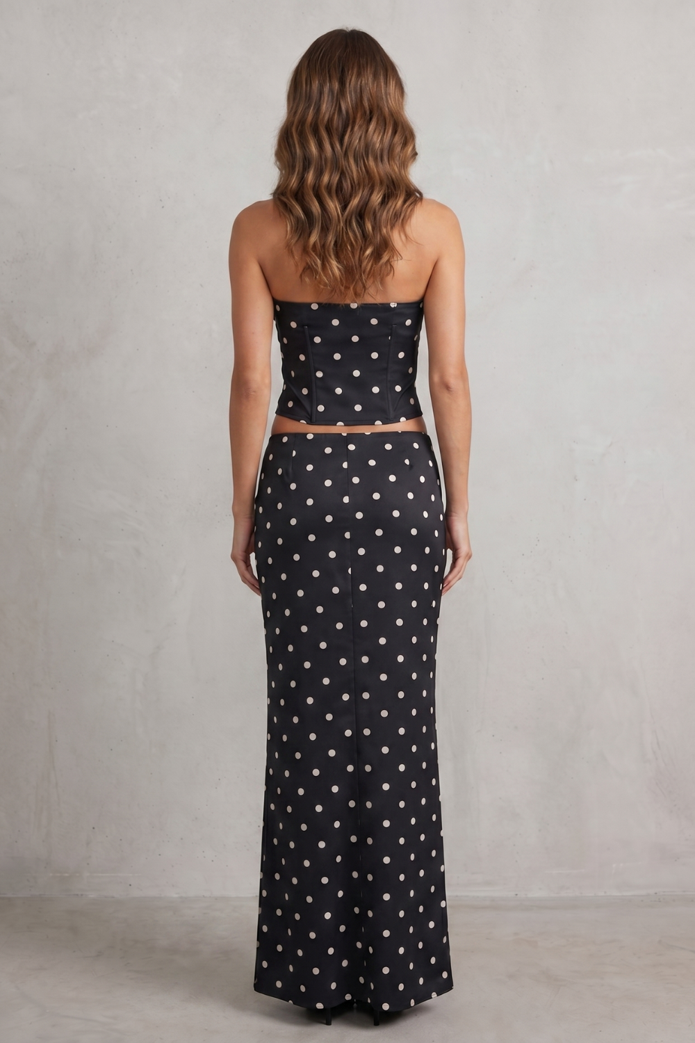 Montrielle – Chic polka dot allure – Two-piece set-10914564505943-OLVIA ROSE LONDON