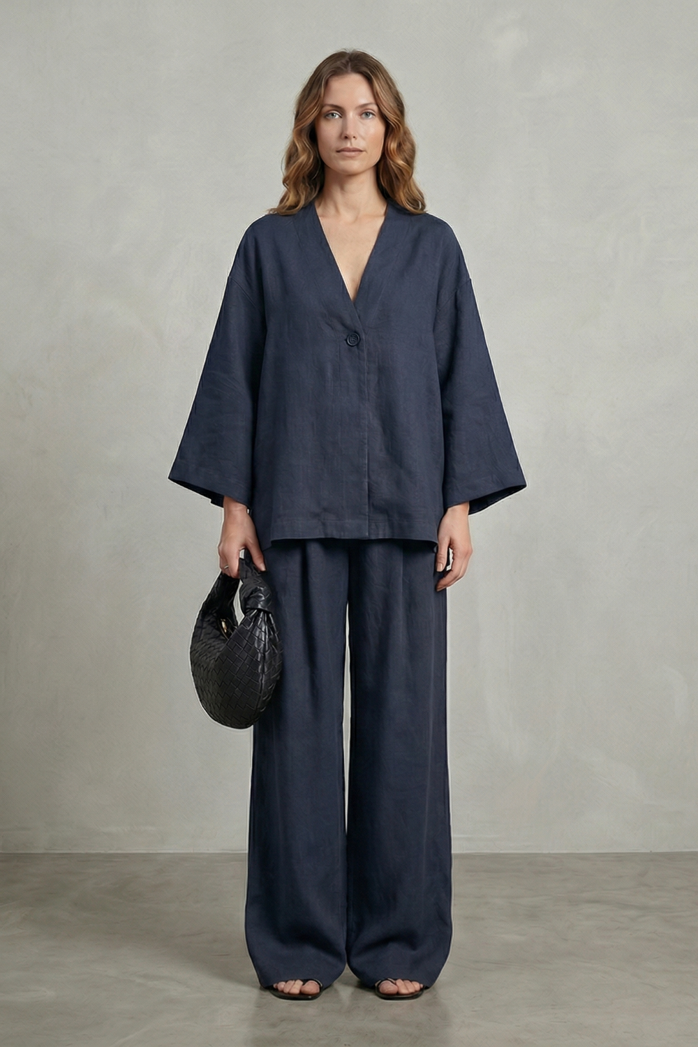 Morvella – Relaxed wrap silhouette – Two piece set-10644331168087-OLVIA ROSE LONDON