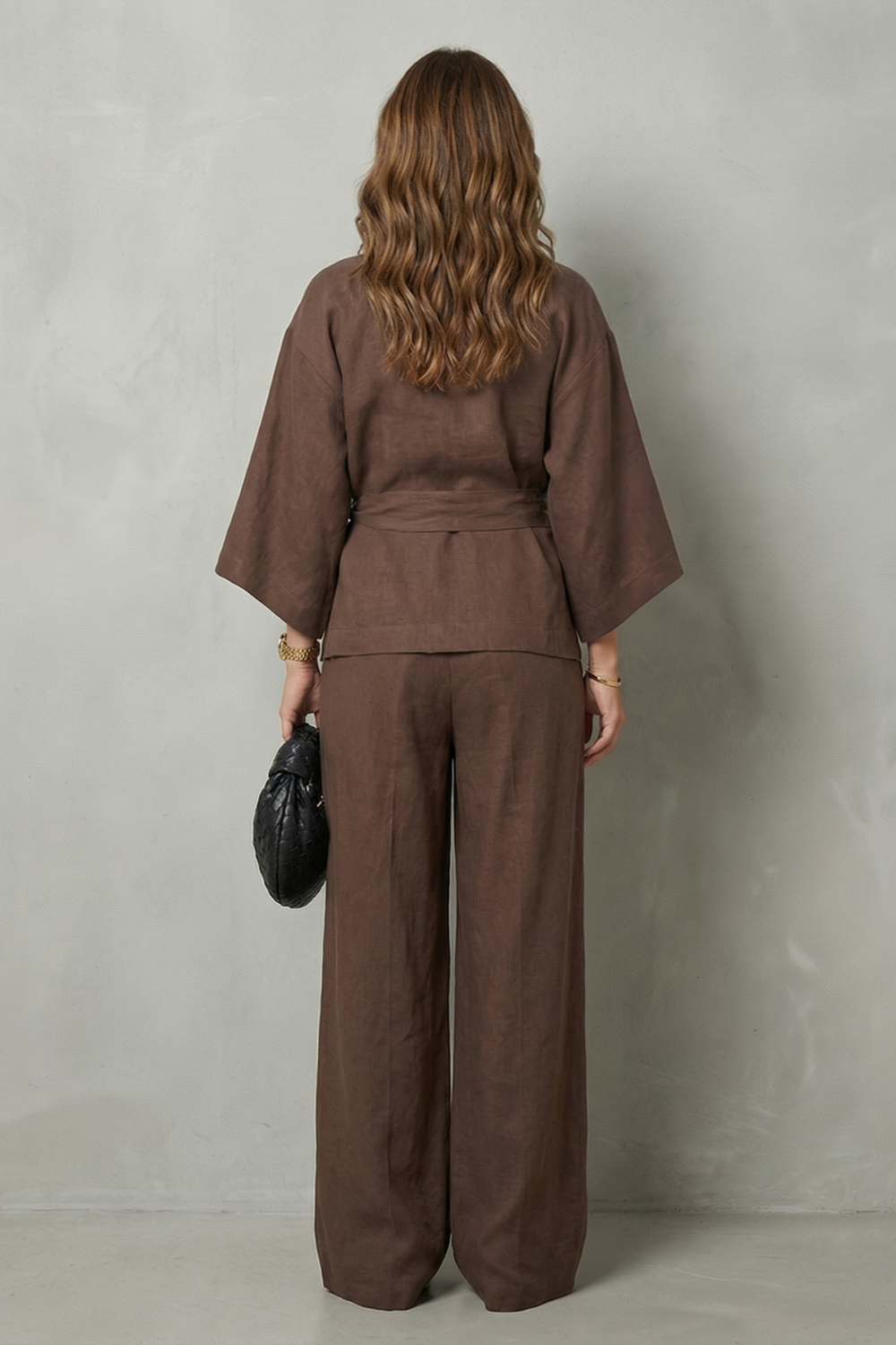 Morvella – Relaxed wrap silhouette – Two piece set-10644331168087-OLVIA ROSE LONDON