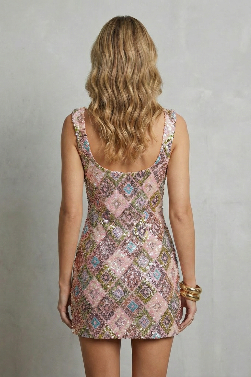Nocterelle – Crystal sequin allure – Mini dress-10747080507735-OLVIA ROSE LONDON